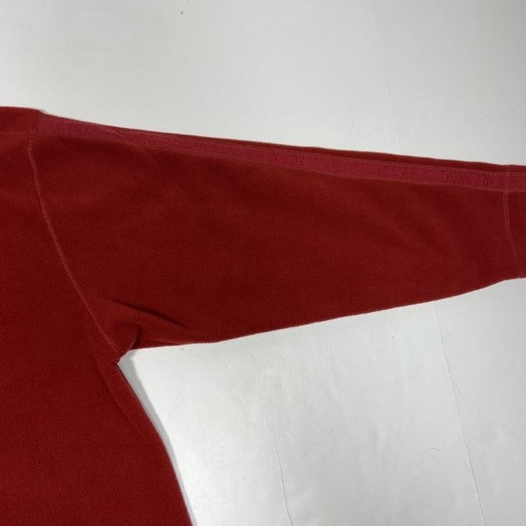 Vintage 90s Oxide Sportswear Men Red Fleece 1/4 Zip Sweatshirt Size XL Mock Neck - Picture 5 of 8